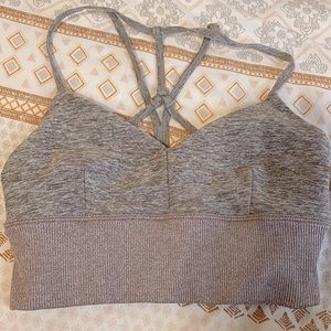 ALO Lavish Neutral Sports Bra (Like New!)